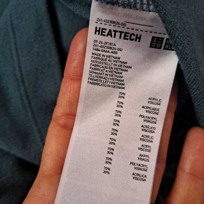 Термобілизна, фліска UNIQLO HEATTECH, розмір XS.