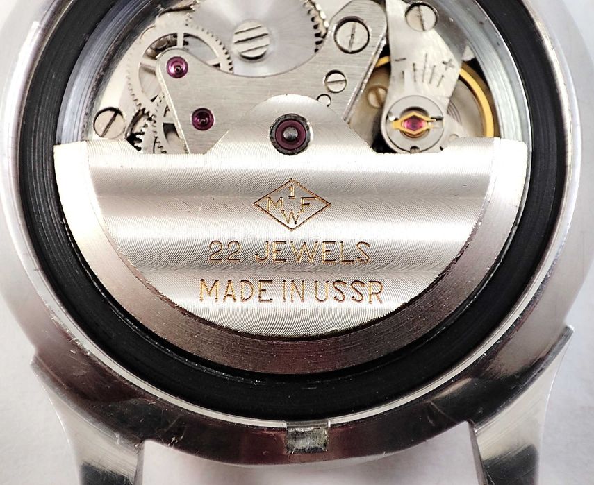 Редкие Полет Poljot 22 jewels. Аналог часов Родина. Нержавеющая сталь.