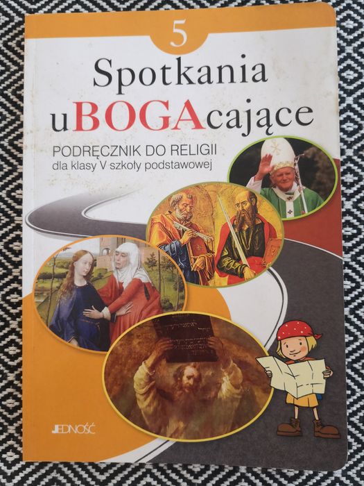 Spotkania uBOGAcające podręcznik do nauki religii klasy 5 szkoły podst