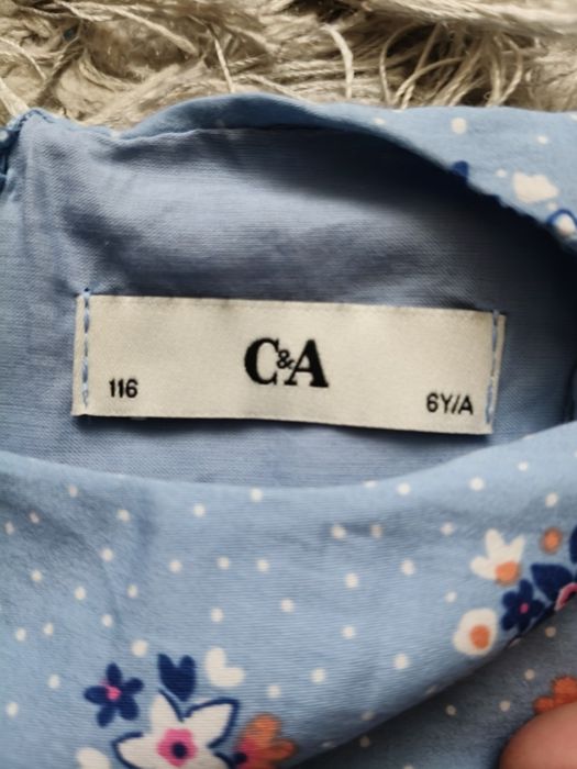 Дуже гарне плаття С&A літнє з під'юпником