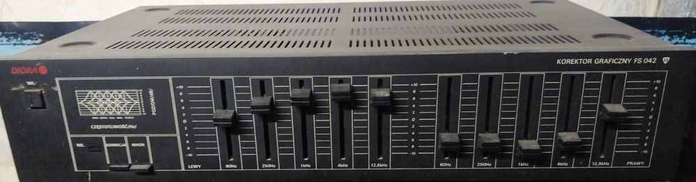 Korektor graficzny UNITRA Diora FS 042