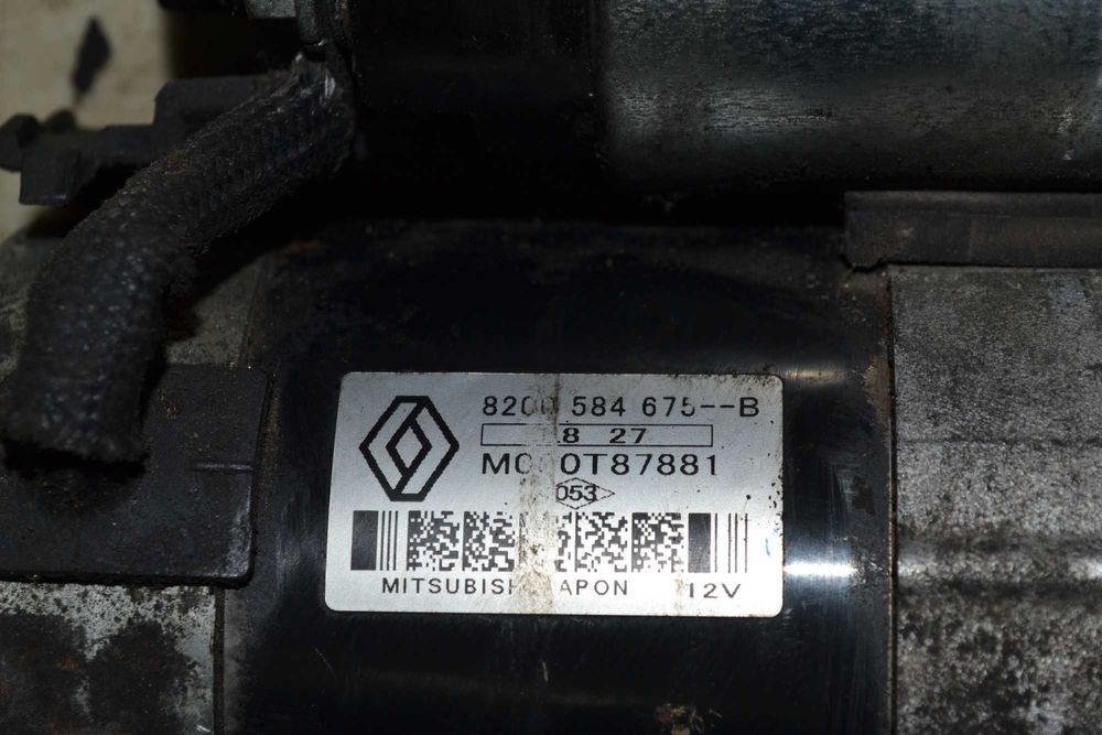 Б/у Стартер Renault Kangoo/Megane/Nissan Qashqai/Dacia Dokker/Duster/Logan 1.5 dCi 8200584675