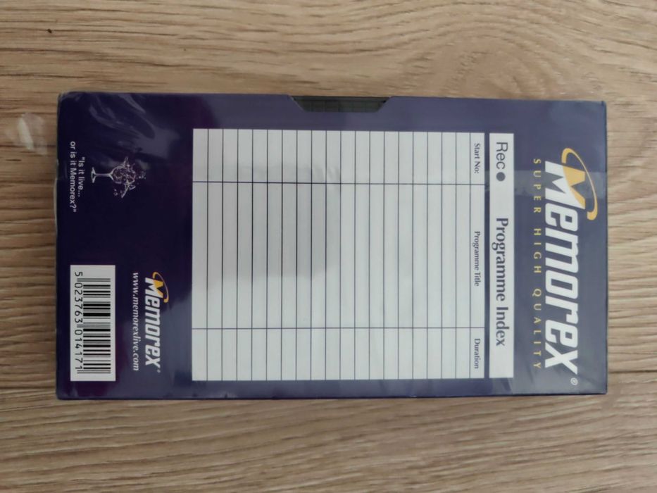 Nowa kaseta VHS Memorex E-180