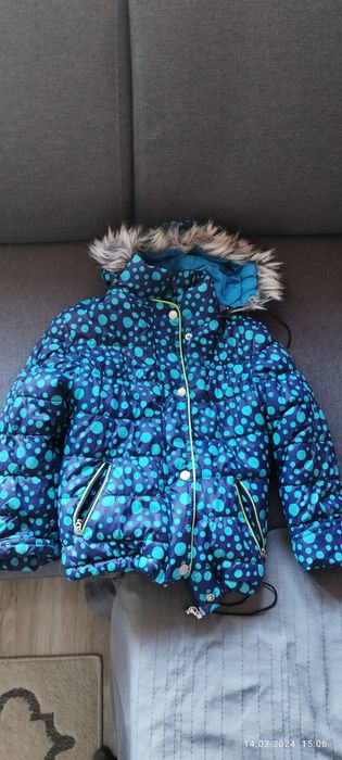 Kurtka zimowa dziecięca rozmiar 110