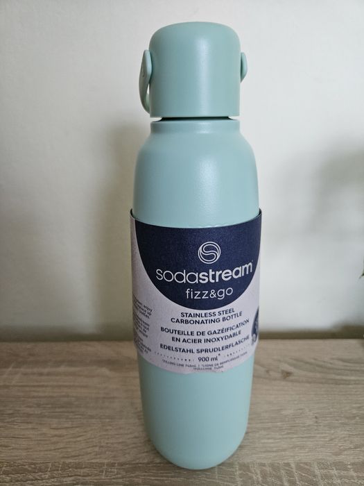 Butelka do saturatora SodaStream ALL METAL BOT 0.9L SINGLE MINT UNV