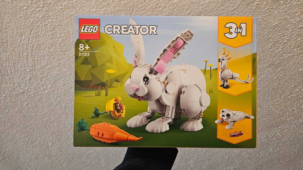 Lego Creator 3 em 1 Coelho Branco - 31133 NOVO