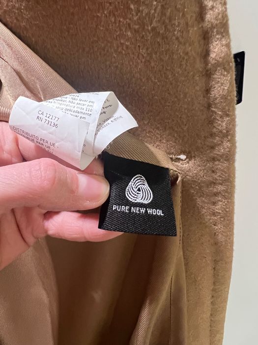 Weekend Max Mara – luksusowy płaszcz 100% dziewicza wełna, nowy z metkami