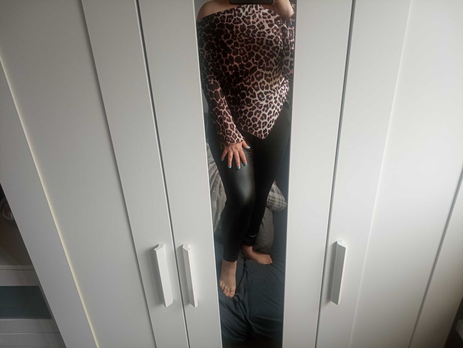 Bluzka w panterkę,XL