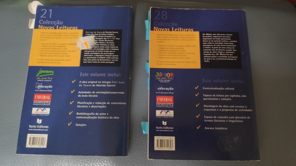 Livros resumo obras literárias portuguesas