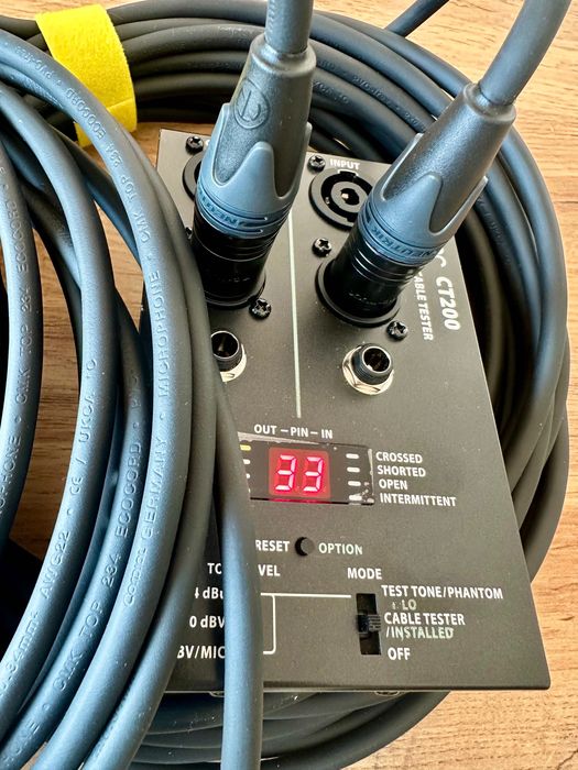 Kabel mikrofonowy Cordial CMK 234 TOP ECOCORD - XLR Neutrik GOLD