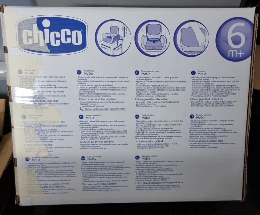 Cadeira de alimentação portátil Chicco