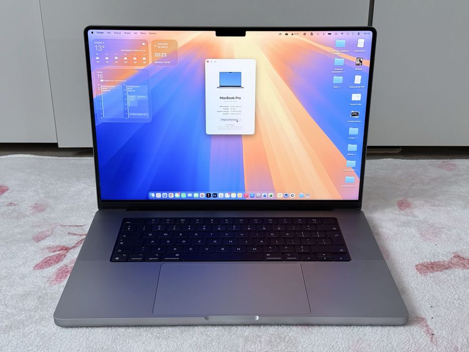 MacBook Pro 16" M2 Pro (2023) | 16GB RAM | 512GB | Stan bardzo dobry
