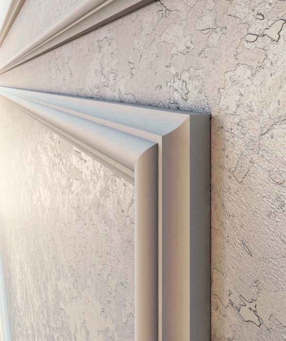 Listwy sztukateryjne poliuretanowe, 9 sztuk