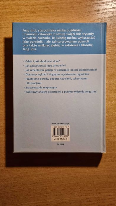 Książka Feng shui - harmonia przestrzeni
