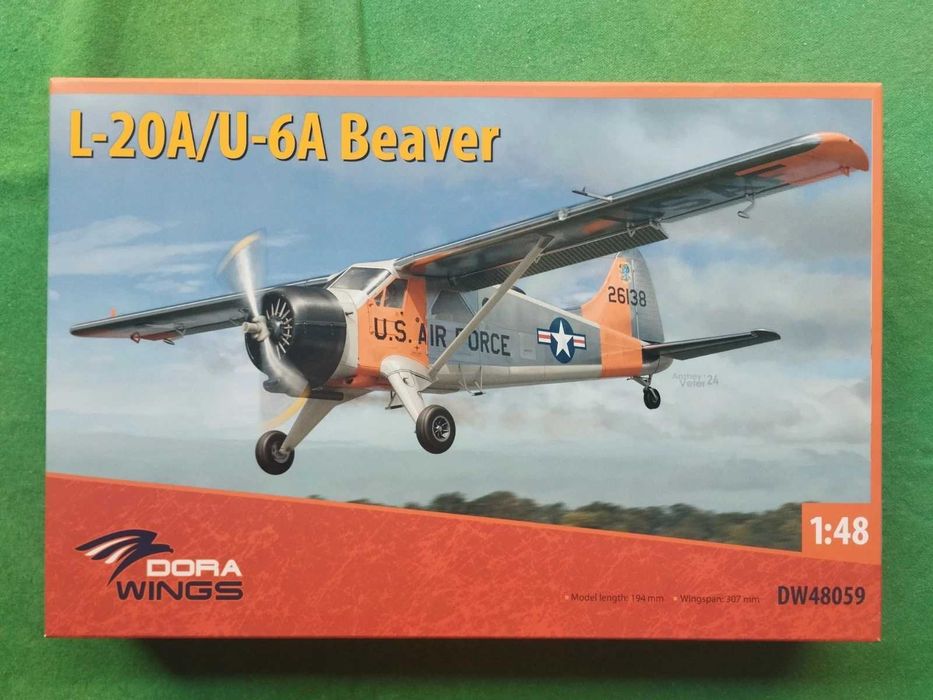 1/48 Dora Wings 48059 de Havilland Canada dHC-2 | L-20A | U-6A Beaver