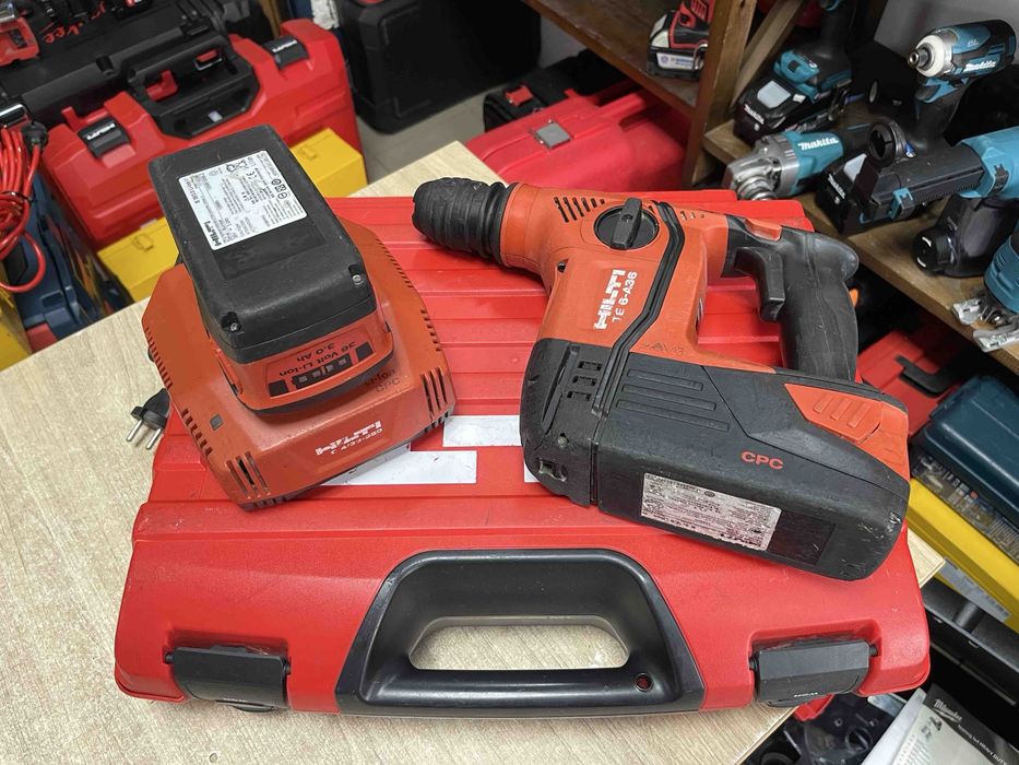 Hilti TE 6-A36 / Акумуляторний перфоратор Хілті 2.5 Дж (комплект)