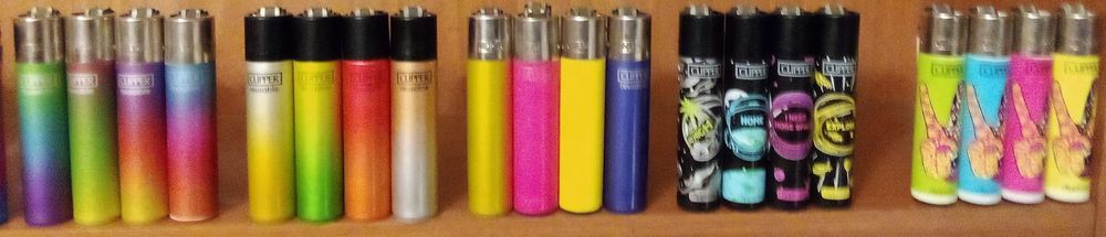 Clipper coleção de isqueiros