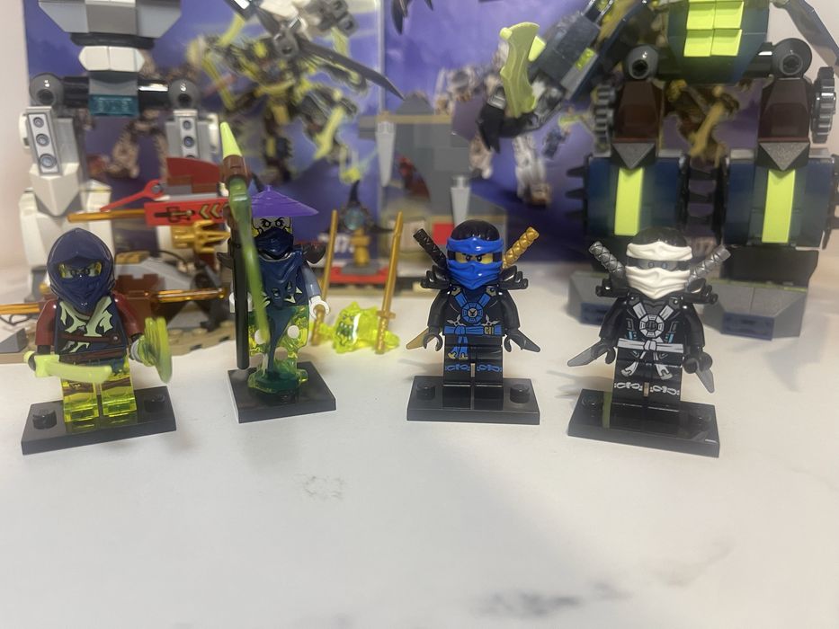 LEGO Ninjago 70737. Битва механічних роботів. , Інструкція,