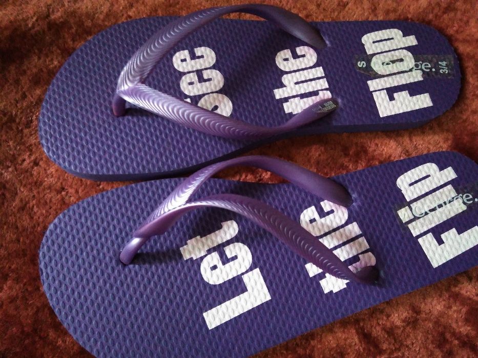 Тапочки вьетнамки George 39 размер 24.5 см длинна