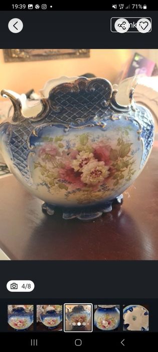 Porcelanowa Oslonka ręcznie malowana