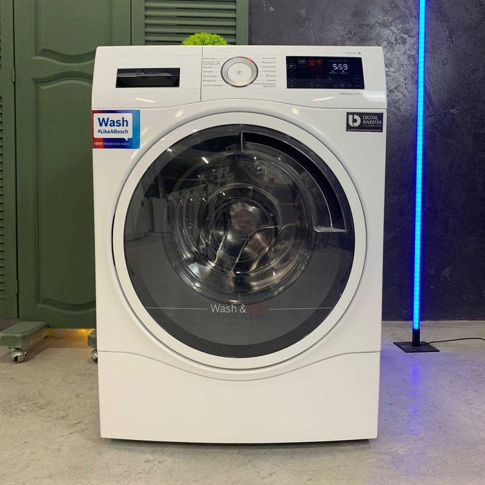 Топ 2в1! Пральна  сушильна машина Bosch WDU28540