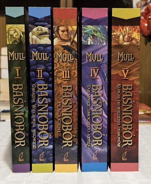 Brandon Mull, Baśniobór, tom 1-5