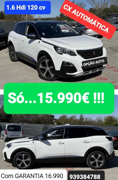 Peugeot 3008 Caixa Automática