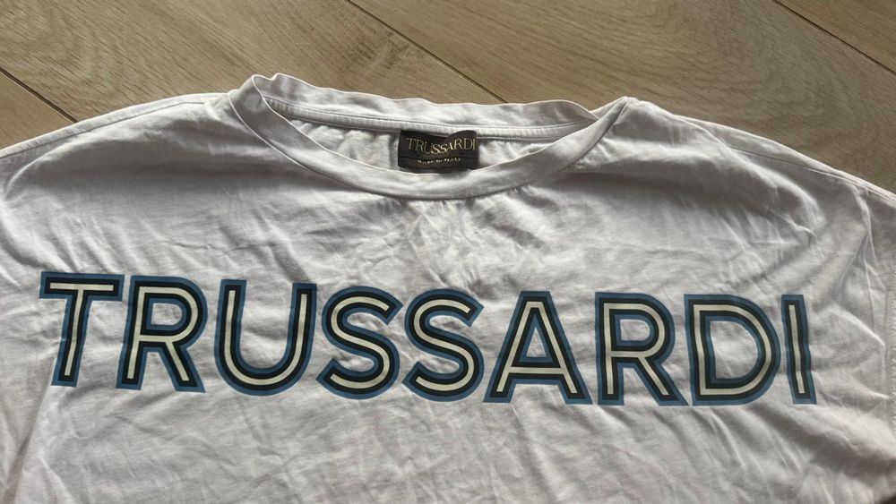 Biały T-shirt stan bdb roz M