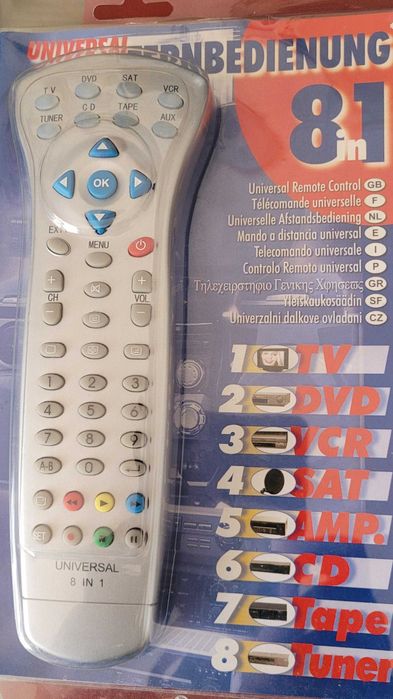 universal TV and video remote controls64586233676035121