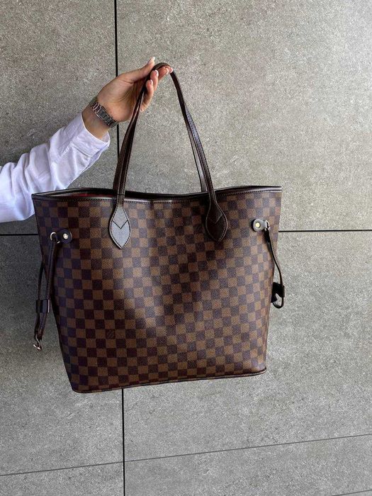 Torba damska shopper tote Neverfull Brown duza damska torebka
