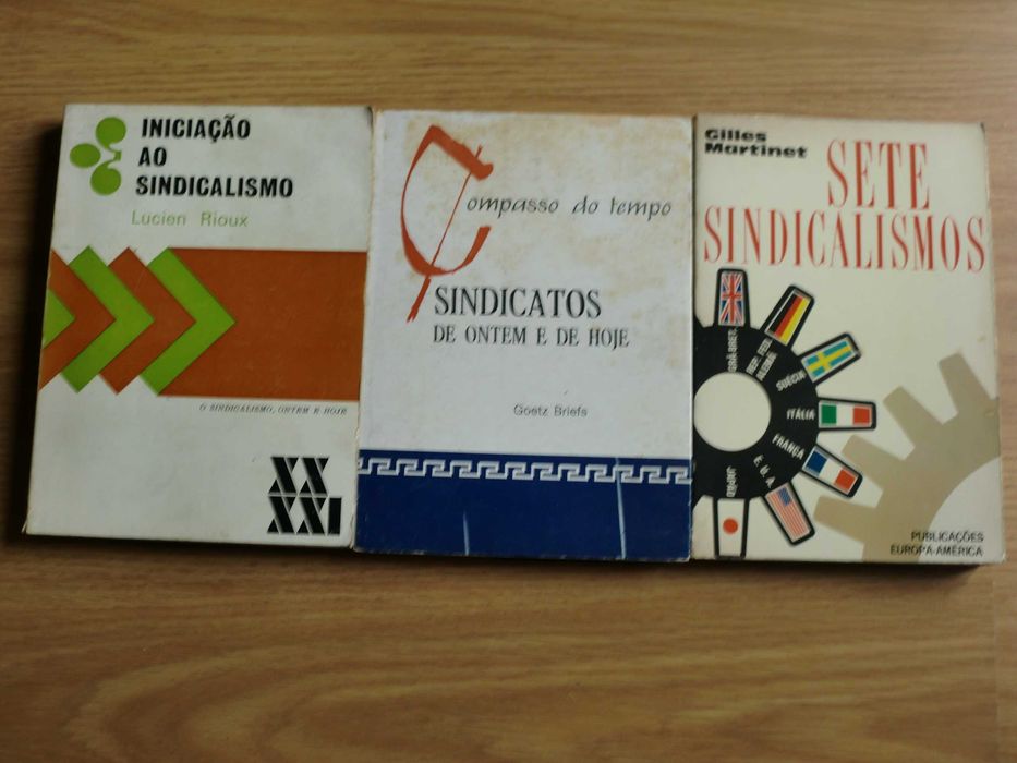 Livros de Sindicalismo / Sindicatos - Preços variados