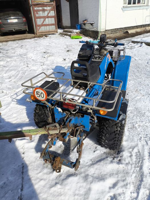 Квадроцикл-Трактор Зим 350 на сучасному двигуні
