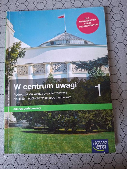 Ksiazka Wiedza o społeczeństwie 1