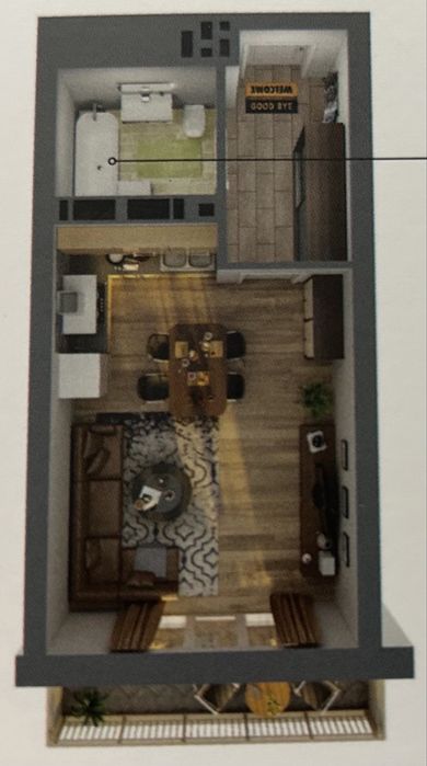 Продаж 1 кім квартири Крона парк 2, будинок 10