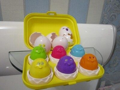 Сортер Toomies, Tomy Яйца в жёлтом лотке