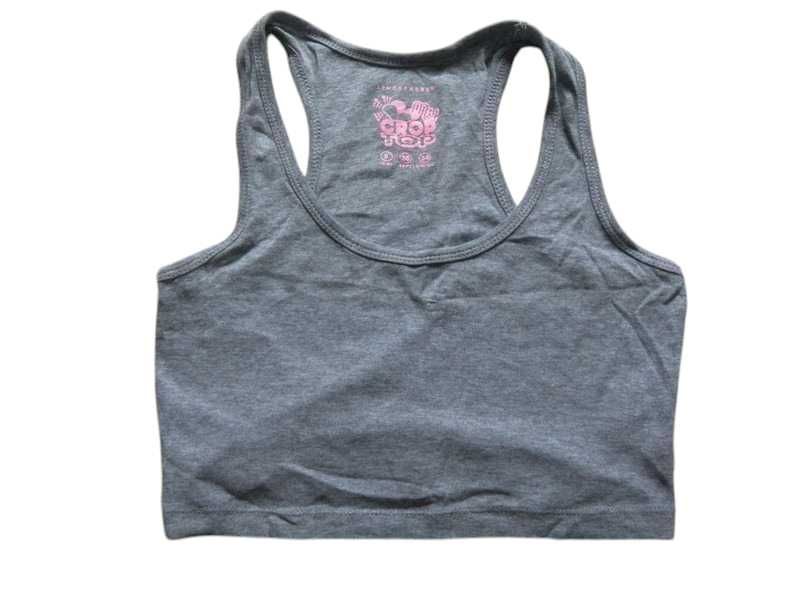 Szary crop top bokserka Atmosphere 36,S