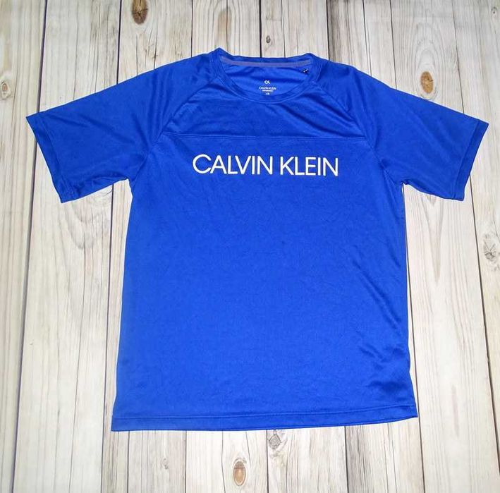 Koszulka Calvin Klein L niebieska