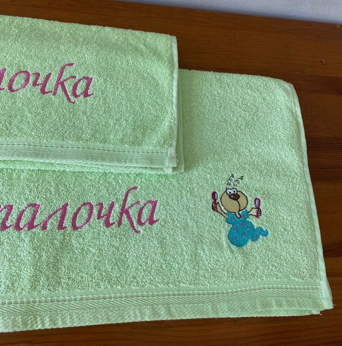 Комплект рушників «Наталочка», 100% бавовна Турція