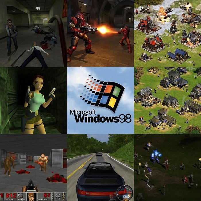 Retro Gaming Pentium 120 win98