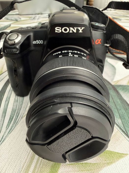 Sony Alpha A500- super lustrzanka .