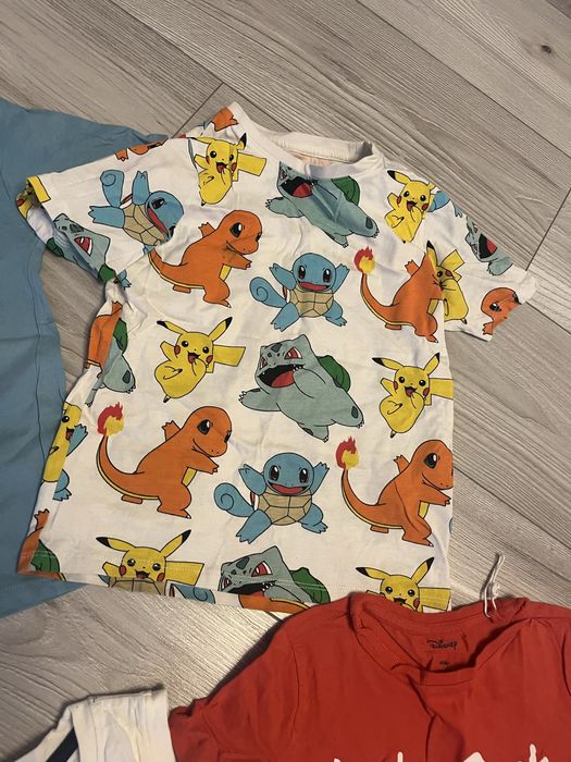 Koszulki pokemon r 122 c&a