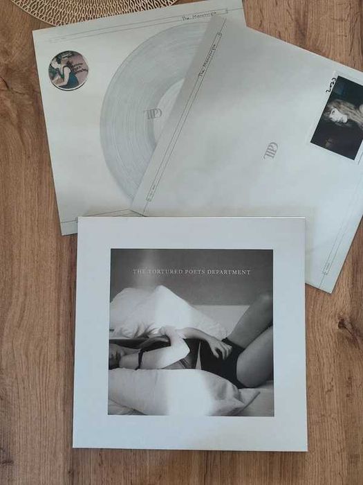 Winyl Taylor Swift Ttpd phantom clear przezroczysty 2lp