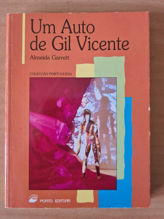 Livro "Um Auto de Gil Vicente" de Almeida Garrett