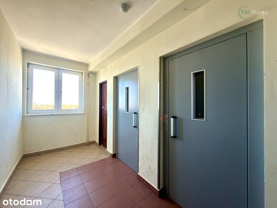 Dwu pokojowe, Koszalin, panoramiczny widok.