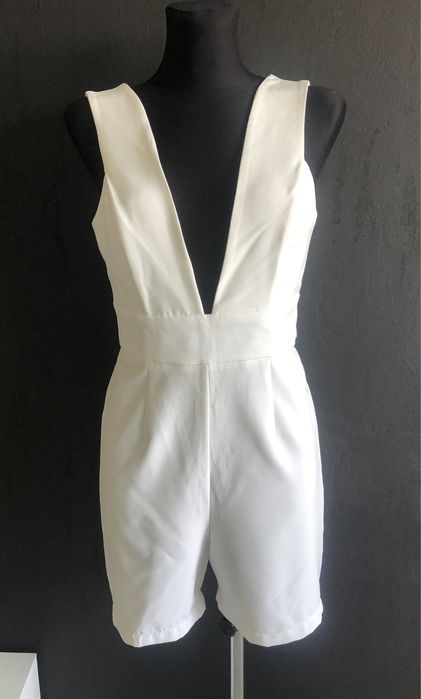 Biały kombinezon ASOS r 38 M