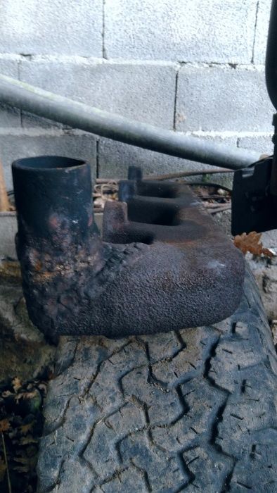 colector de escape motor deutz F3L912