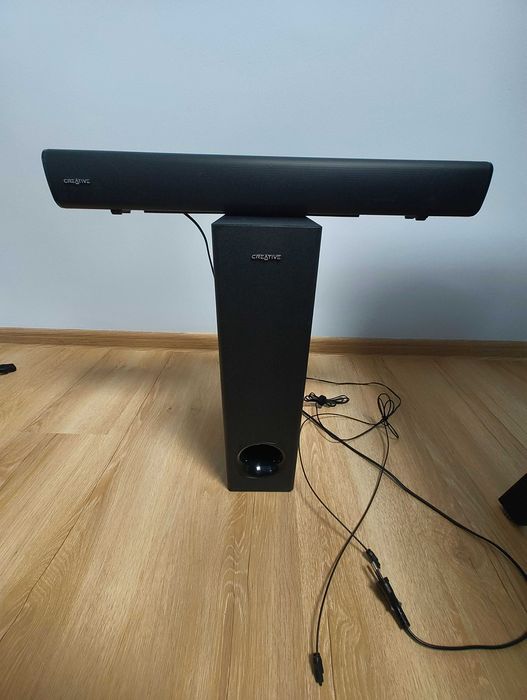 Creative stage 2.1 Soundbar i Subwoofer