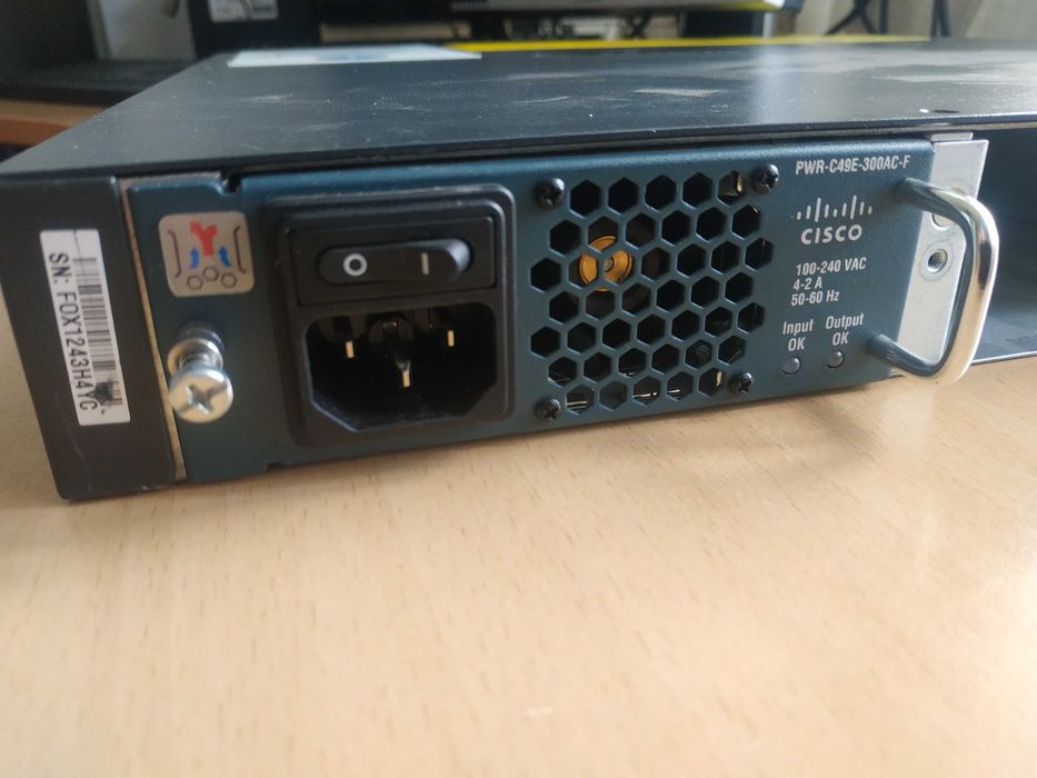 Коммутатор Cisco WS-C4948-10GE (48 Gb + 2 x 10Gb port)