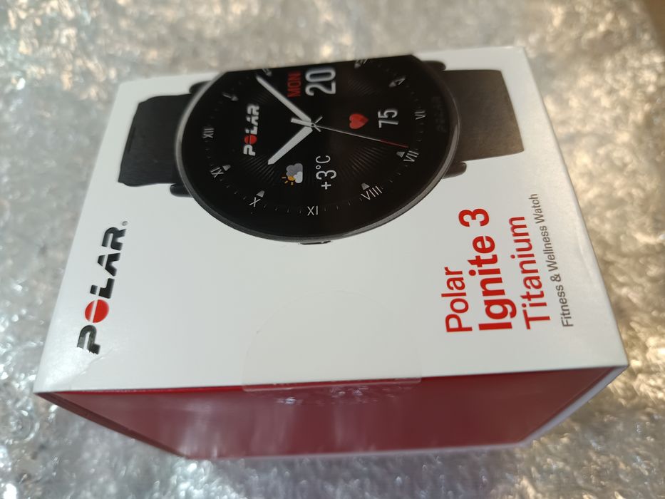 Relógio Polar Ignite 3 Titanium
