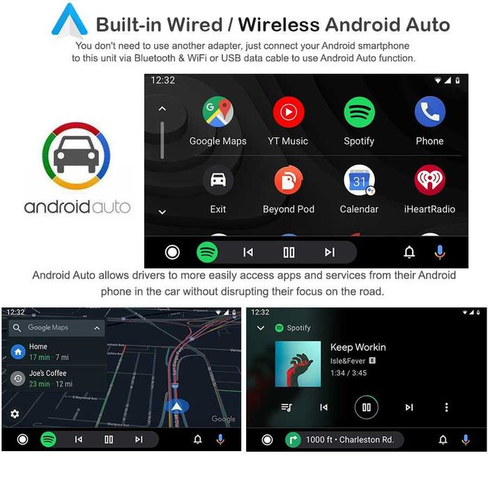 Auto-rádio android 14 Porsche 911 Cayman Boxter 2005 a  2017